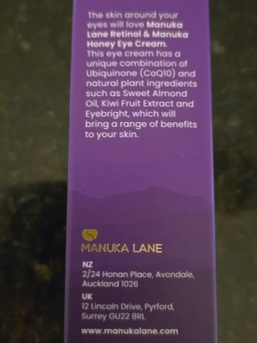 N/A retinol manuka